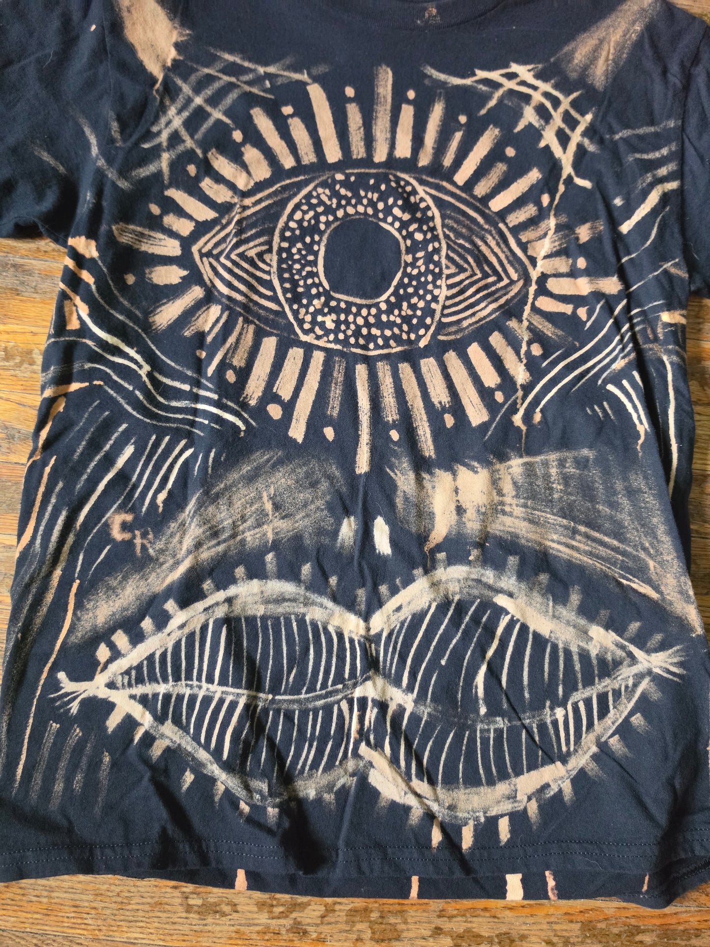Demon Face Alt Horror T-Shirt Large DF-L-01