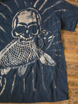 Mori Eats a Fish Alt Horror T-Shirt Medium ME-M-02