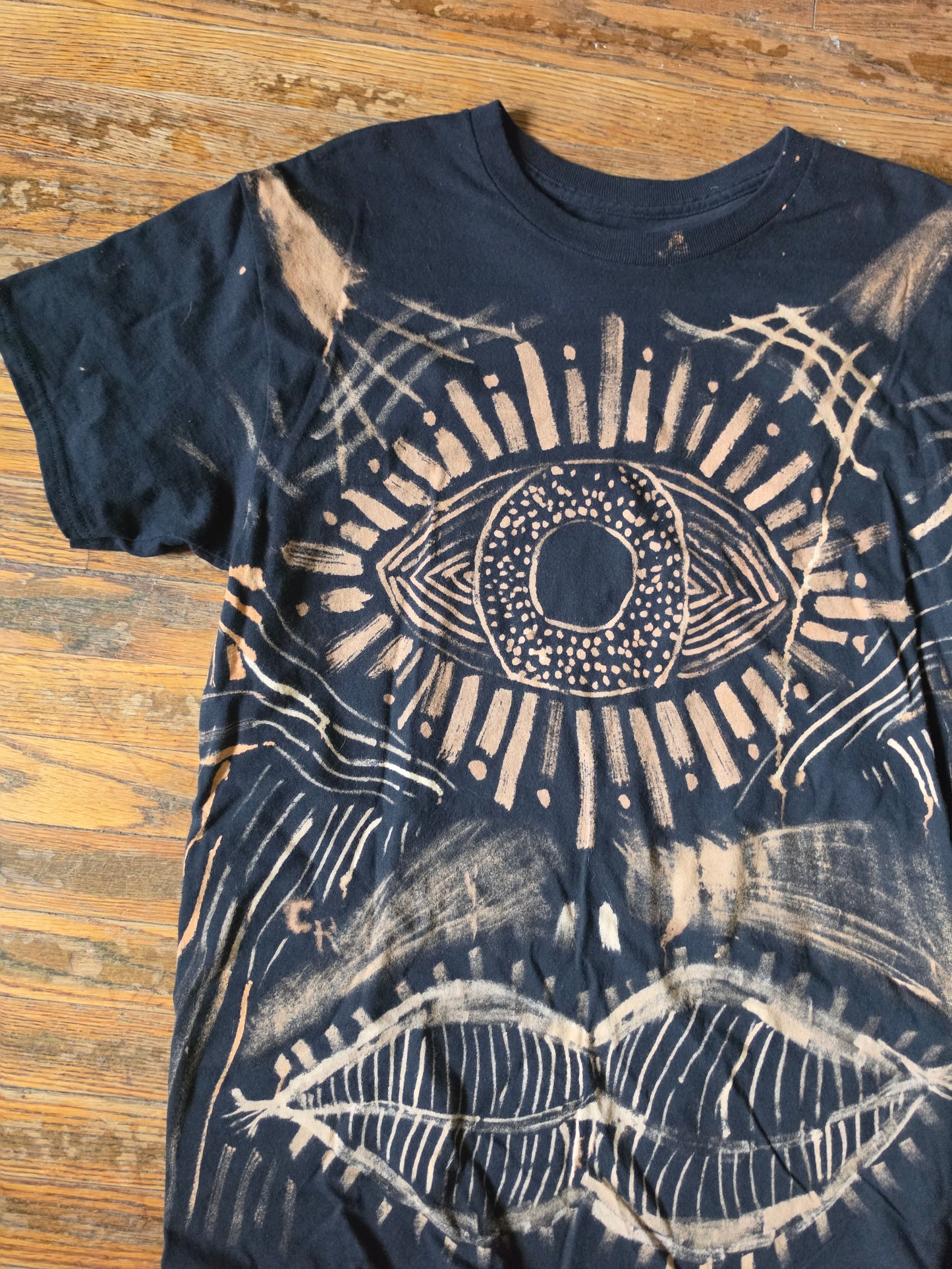 Demon Face Alt Horror T-Shirt Large DF-L-01