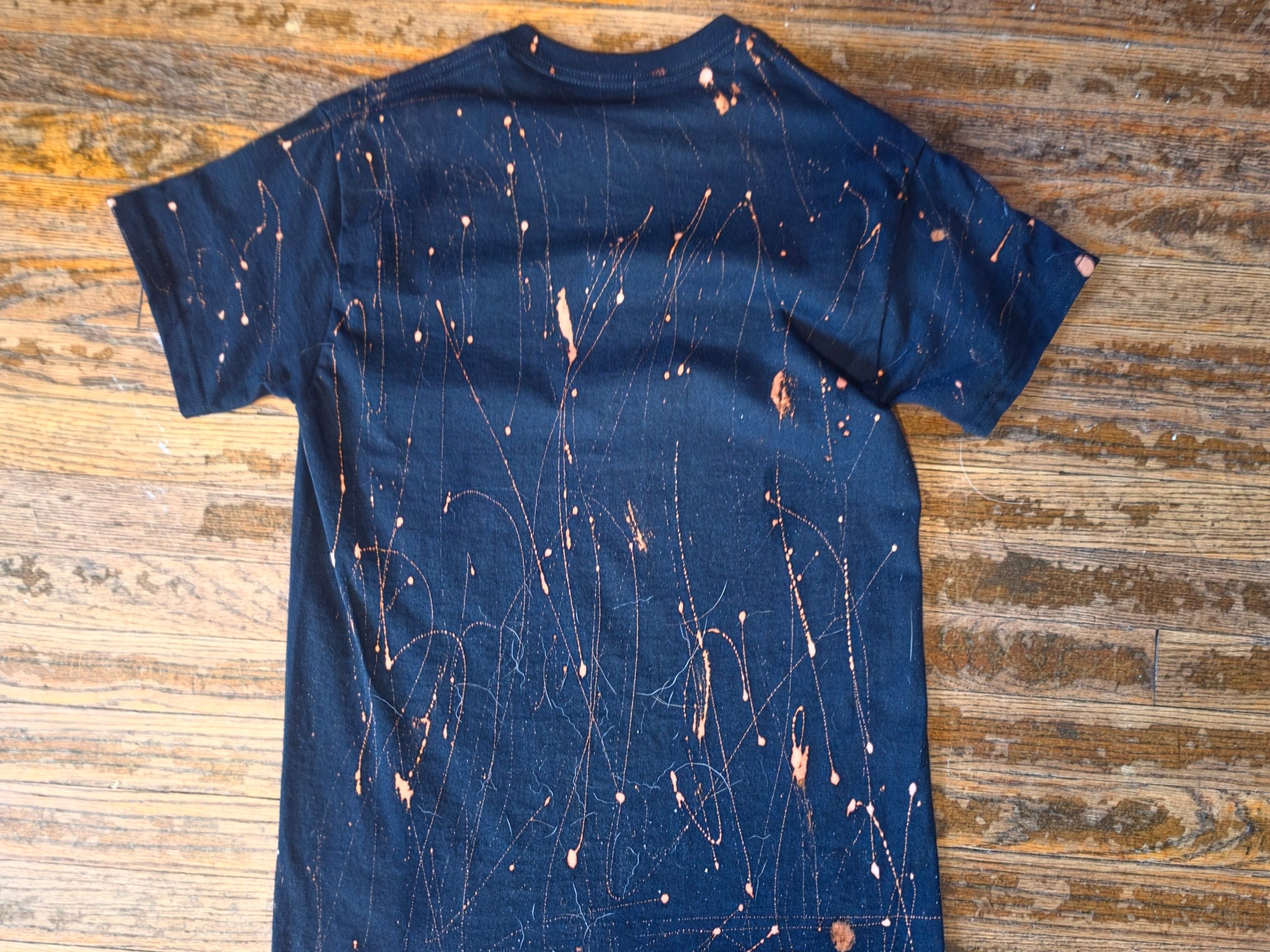 The Hollow Ghost Horror Bleached Shirt HLW-001-S