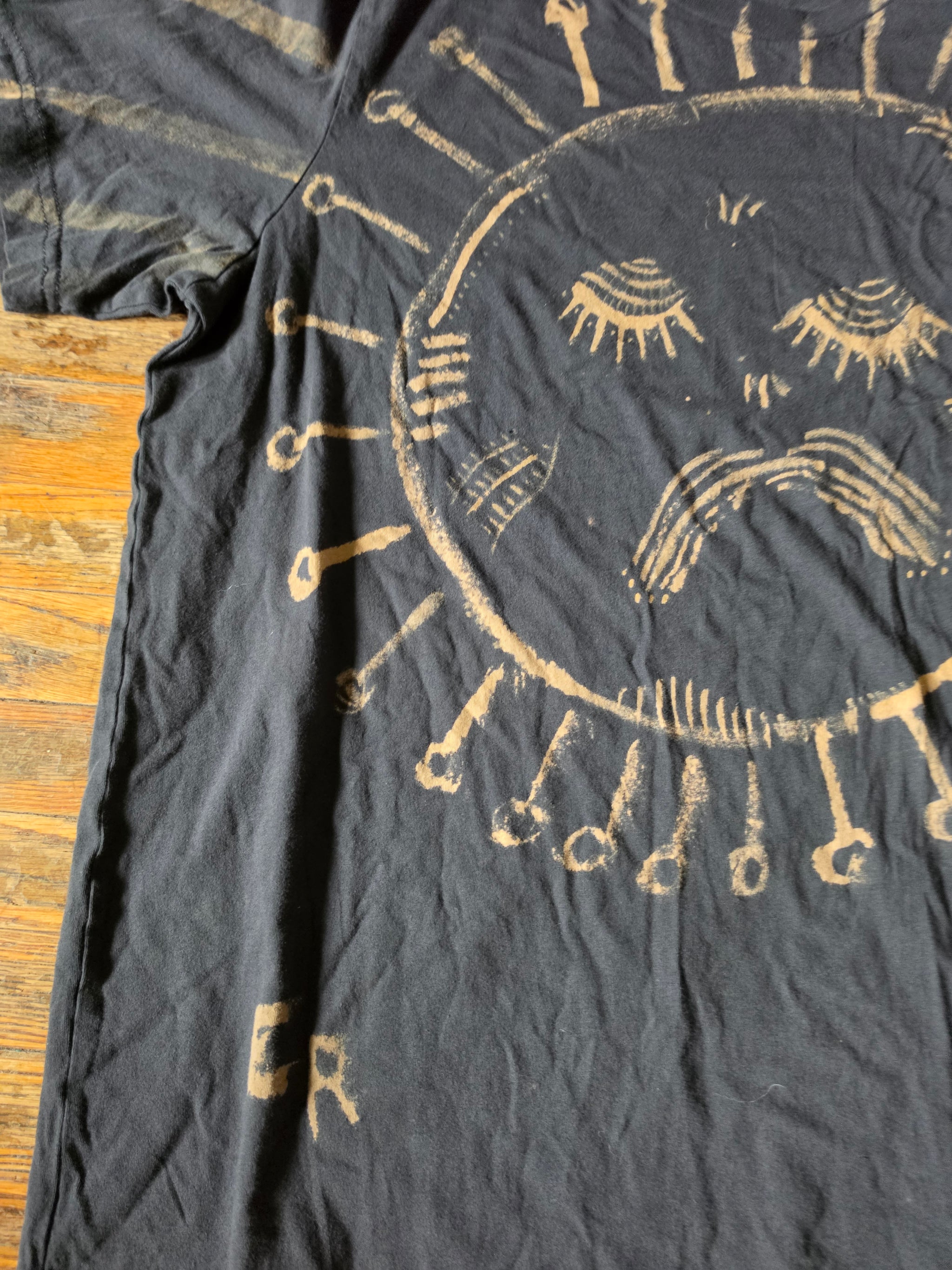 Grumpy Celestial Sun Alt Fantasy T-Shirt 2XL GS-2XL-01