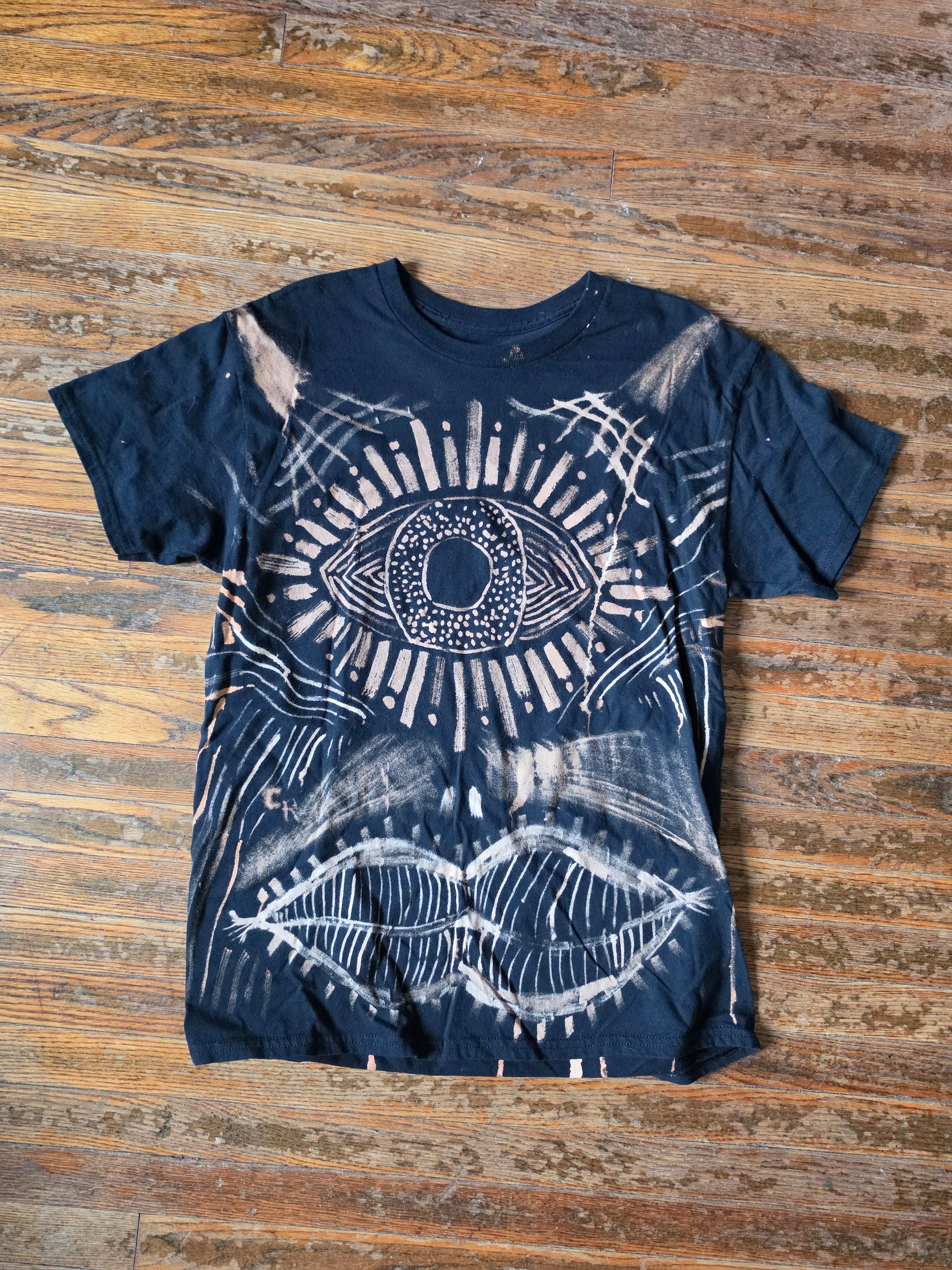Demon Face Alt Horror T-Shirt Large DF-L-01
