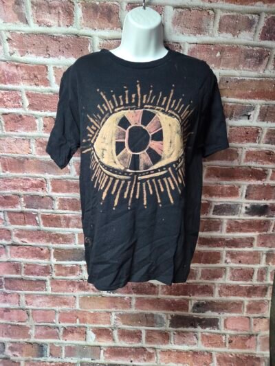 The Divided Watcher | Occult Eye Bleach Art T-Shirt | Canvas Rejects EDITION